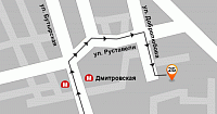 Схема проезда в АрендаАвто-лнр